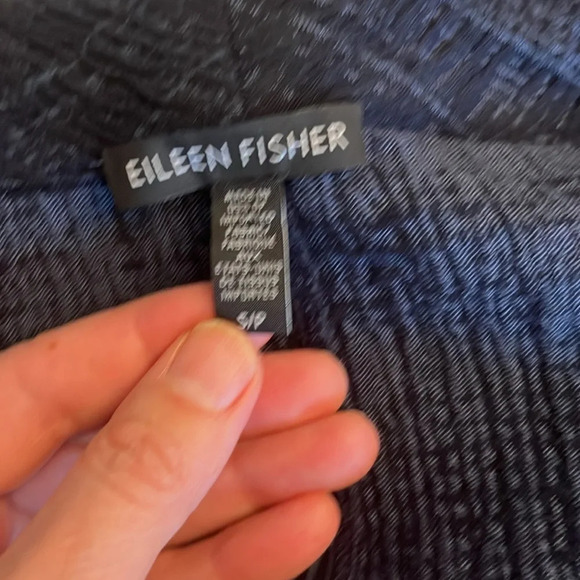 Eileen Fisher Crosshatch
Cotton Tencel Stretch Navy Jacket Size XS. NWOT Office - Picture 8 of 13
